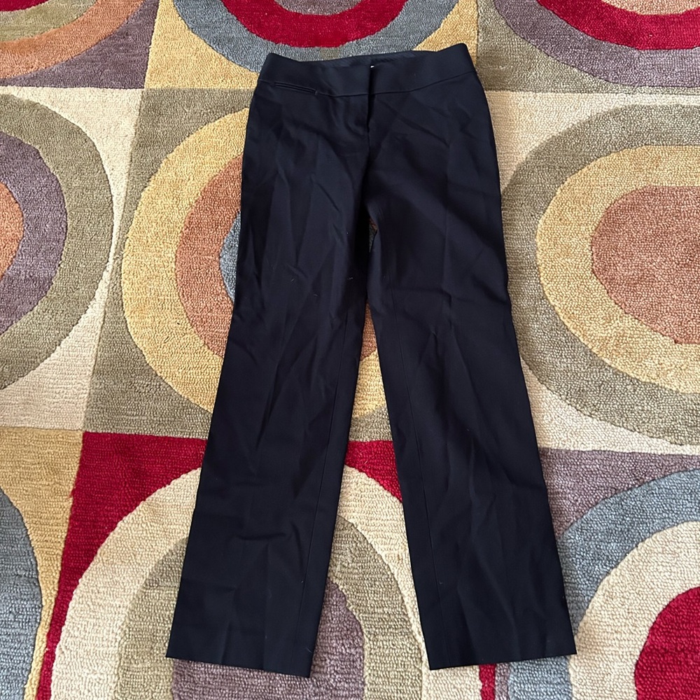 NWOT Ann Taylor LOFT Petites Julie Pants Black Dress Pants Trousers 0 Petite